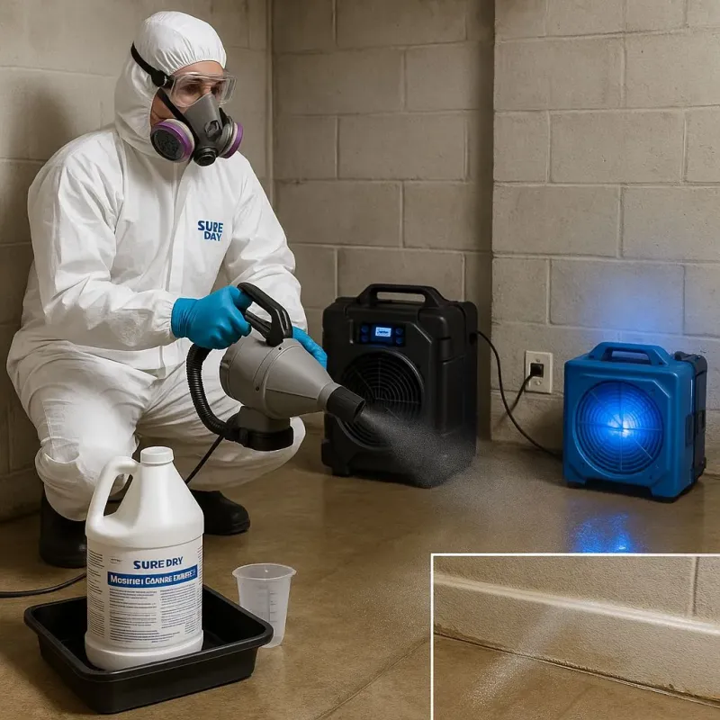 Sanitization and Odor Removal process in Northbrook, IL