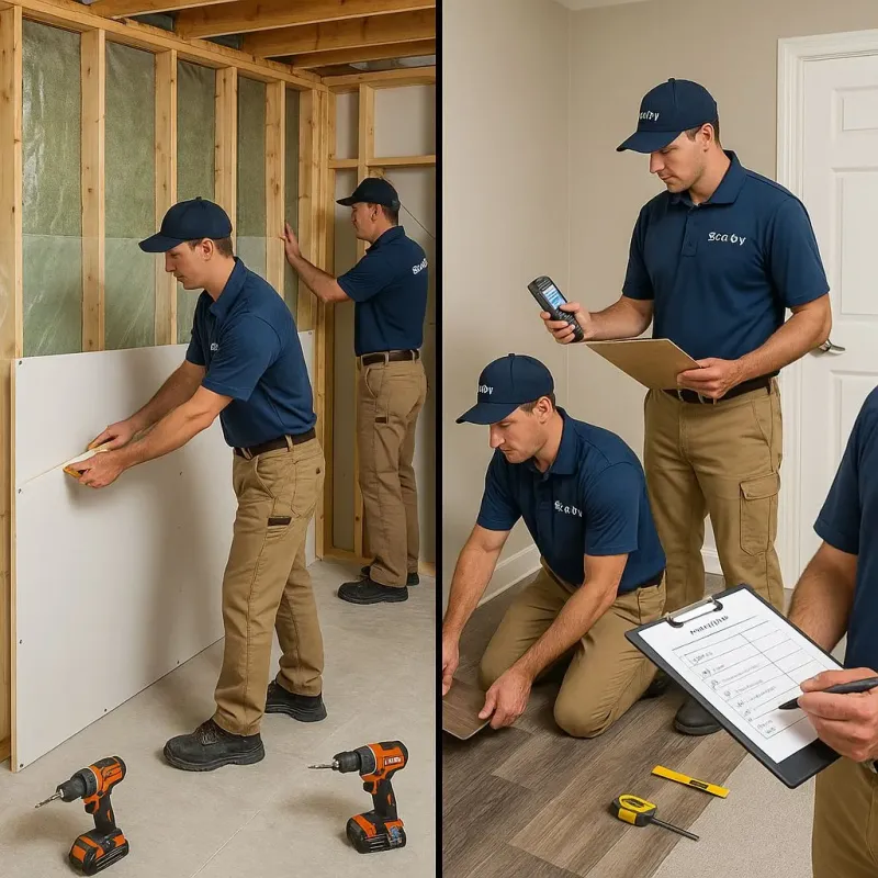 Repairs and Reconstruction process in Northbrook, IL